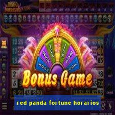 red panda fortune horarios